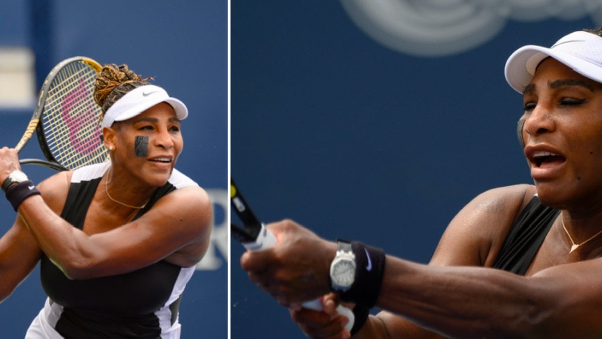 Serena Williams lägger tennisracket på hyllan.